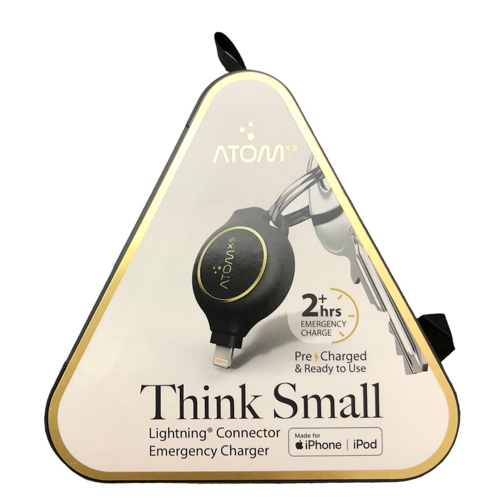 🆕 AtomXS | 2-Hour Key Chain Emergency Charger